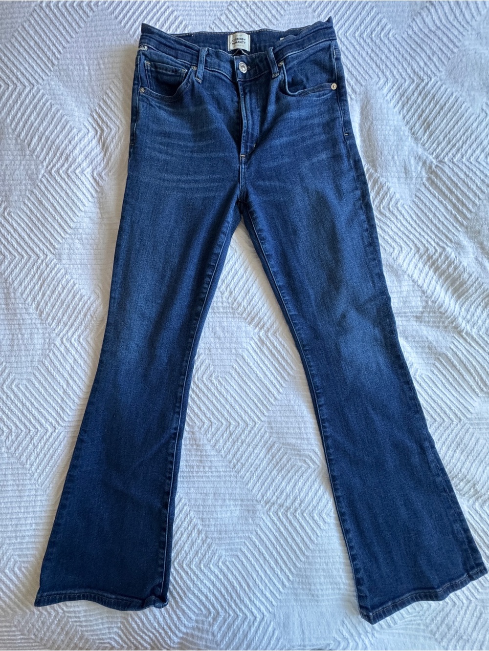 ns of Humanity Lilah High Rise Bootcut Flare Jeans Size 26 Style 1902-1597